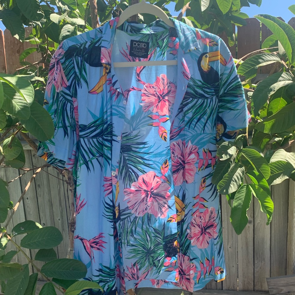 Tropical blouse - Picture 1 of 3